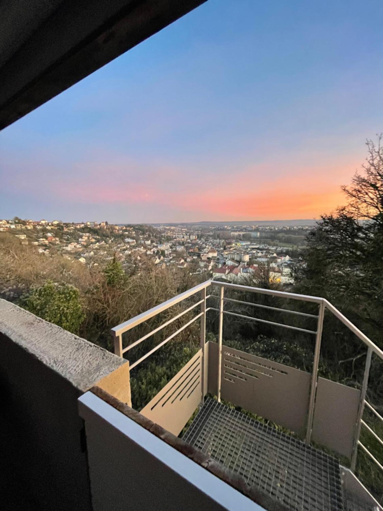 Appart' Terrasse Vue Exceptionnelle 1Er Etage Монбельяр Экстерьер фото
